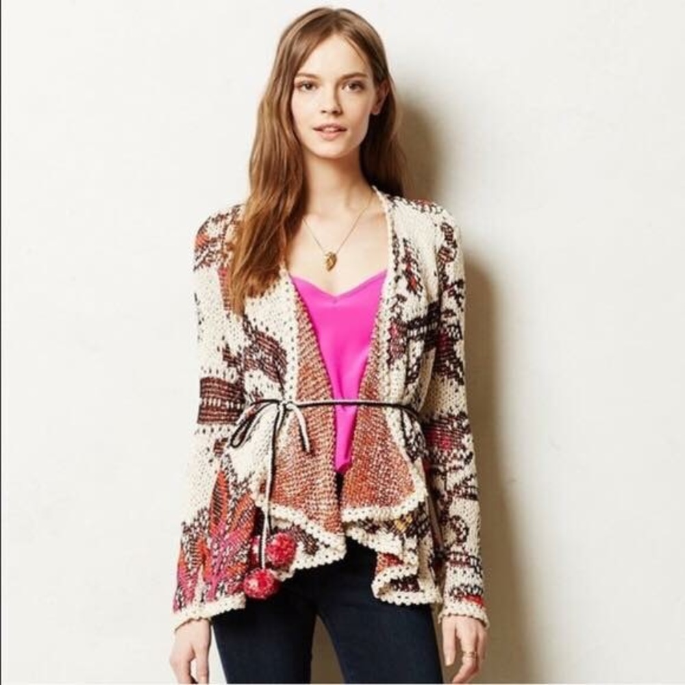 Anthropologie Umgee Pleiades Cardigan